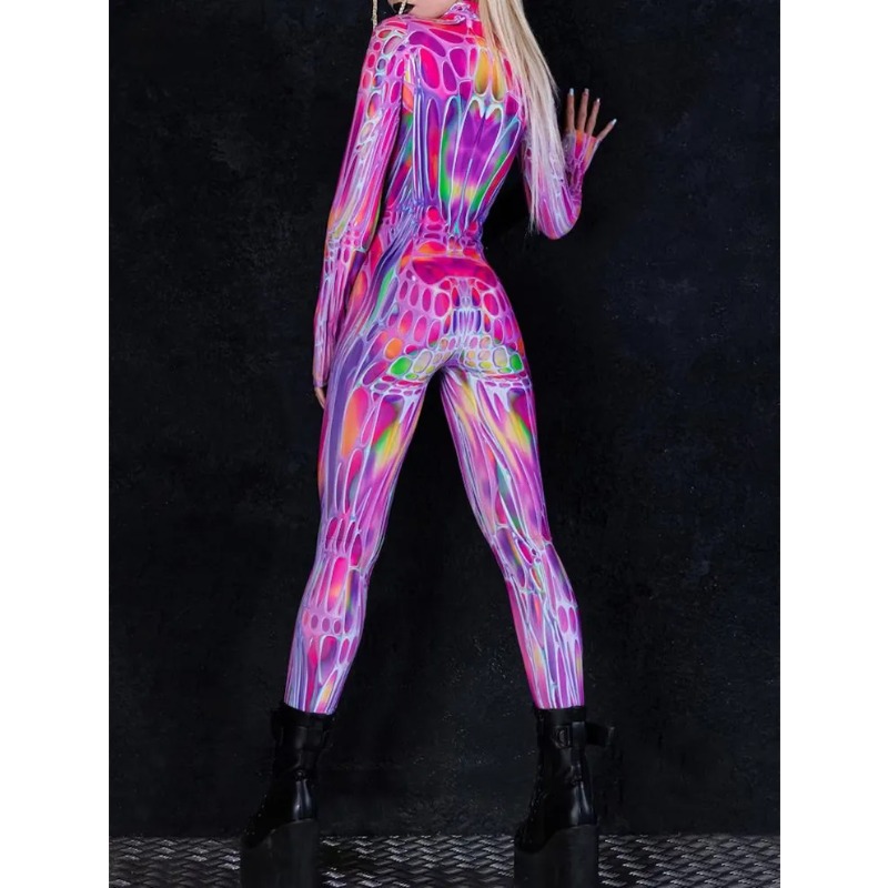 2026 Kadın Cosplay Modası Uzun - Romper Floral Print incelemesi ve fiyatı