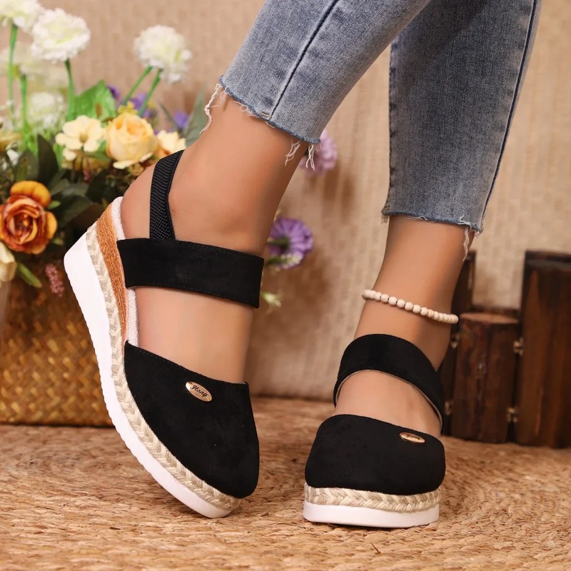 Kadın Kapalı Toe Kama Sandalet - Wedge Espadrille Women incelemesi ve fiyatı